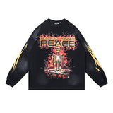 HS long-sleeve T-shirt autumn, loose long-sleeve T-shirt