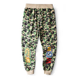 Aape Pants Autumn Camouflage Thin Trousers Men's and Women's Loose Fashion Casual Sweatpants