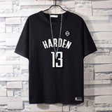 Basketball Sports T Shirt Summer Round Neck All-Matching Loose Short Sleeve T-Shirt Men