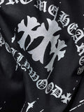 Chh Chrome Hearts T Shirts Sanskrit Star Splashing Ink Casual Sports Men's and Women's Short Sleeve T-Shirts