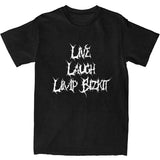 Vintage T Shirt Limp Bizkit Band Cotton T-Shirts Leisure