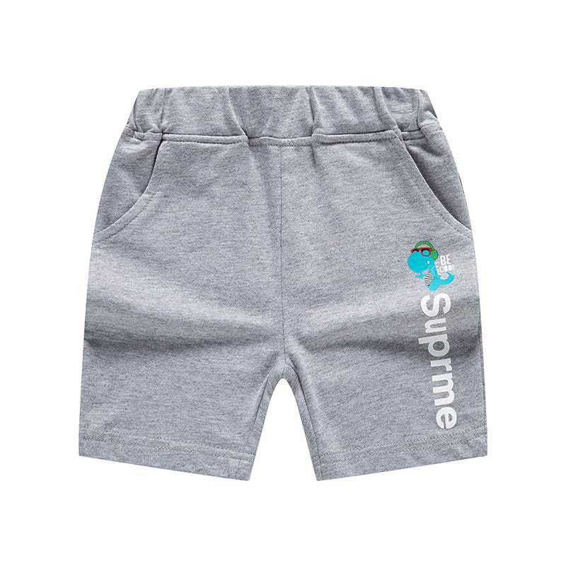 Boy Shorts Boys' Shorts Baby Outerwear Fashionable Casual Pants Children's Shorts Summer Korean Style