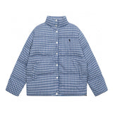 Ralph Lauren Coat Ralph Lauren Pony Embroidery Loose Thermal Plaid Down Jacket