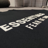 Fog Essentials T Shirts Spring Summer FOG Letter Crew Neck Short Sleeves