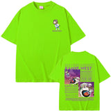 Rapper Kanye West Graduation Bear Double Sided Print T Shirt