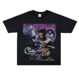 Film Star T Shirt Movie the Wolverine Cotton Short Sleeve Loose Retro T-shirt Men