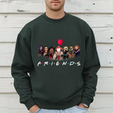 Halloween Friends Hoodies Men Fashion Horror Long Sleeve