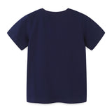 Boy T Shirt Summer Children's T-shirt European and American Style Boys' Short-Sleeved T-shirt Cartoon round Neck