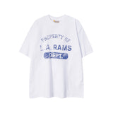 Gallery Dept T Shirts Summer Short Sleeve Loose