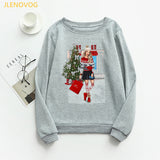 Christmas e and Christmas gifts print hoodies women clothes