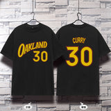 Basketball Sports T Shirt Curry 30 Thompson 11 Basketball Sports T-Shirt Student Loose Casual Breathable Short Sleeve Men