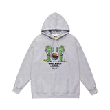 Bathing Ape Hoodie Autumn/Winter Letter Print Loose Hoodie Pullover Ape Sweater