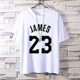 Basketball Sports T Shirt Nba Basketball Cotton Short-Sleeved T-Shirt Male Student Loose Sweatshirt Kobe James Owen Curry