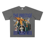 Film Star T Shirt Movie Deadly Magic Loose Retro Street Cotton T-shirt Men and Women