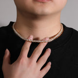 Chains Hip Hop Necklace 5mm Triangular Zircon Tennis Chain St. Valentine's Spectrum