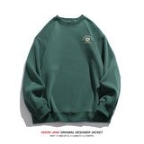 Men Pullover Hoodie round Neck Sweater Men's Winter Couple