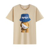 Basketball Sports T Shirt Cotton 2023 Summer Short Sleeve T-Shirt Men'S Casual