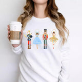 Nutcracker Christmas Sweatshirt Sugar Plum Fairy Pullover