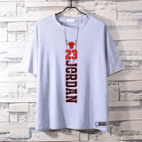 Basketball Sports T Shirt Nba23 Basketball Clothes Short Sleeve T-Shirt Men'S Loose Student Casual