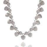 Chains Hip Hop Necklace Zircon Love Necklace ins Wind Spectrum St. Valentine's