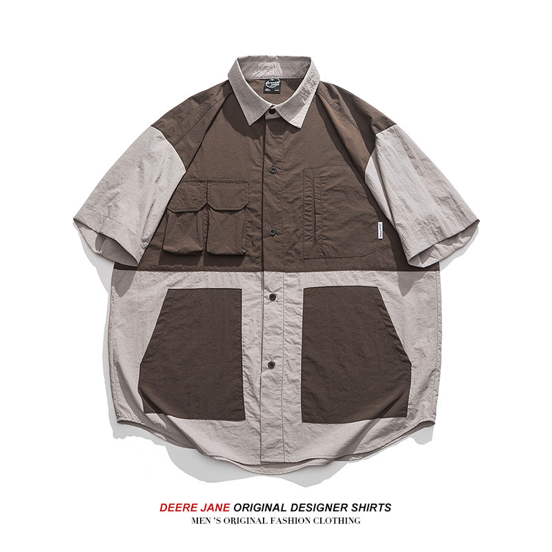 Men's Shirts Men's T-shirt Summer Men's Loose Casual