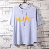 Basketball Sports T Shirt Commemorative Kobe No. 24 Signature Short-Sleeved T-Shirt Men'S Loose Casual Sweatshirt Student