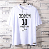 Basketball Sports T Shirt Summer Round Neck All-Matching Loose Short Sleeve T-Shirt Men