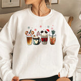 Gingerbread Christmas Coffee Sweatshirt Christmas