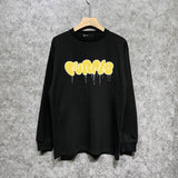 Purple Brand Long Sleeve T-Shirt Fashion Loose Long Sleeve Top