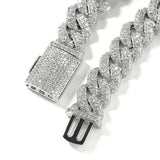 Chains Hip Hop Bracelet Premium Sense Copper Zircon 18mm Cuban Chain
