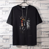 Basketball Sports T Shirt Casual Hundred Short-Sleeved T-Shirt Boys Handsome Warrior Curry Basketball Sports Top