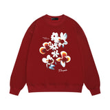 Purple Brand Sweatshirt Loose Crew Neck Sweater