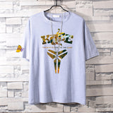 Basketball Sports T Shirt Kobe No. 24 Cotton Short-Sleeved T-Shirt Male Student Loose Leisure Sports