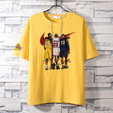 Basketball Sports T Shirt Commemorative Kobe No. 24 Ball Clothes Short Sleeve T-Shirt Boys Loose Student Casual