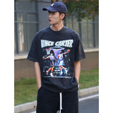 Basket Ball Star T Shirt Basketball Star Vince Carter Printed T-shirt Short Sleeve Loose Retro