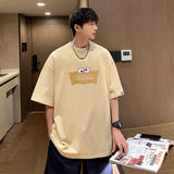 Nasa T Shirt Short-Sleeved T-Shirt Men'S Summer Clothes Loose Teen