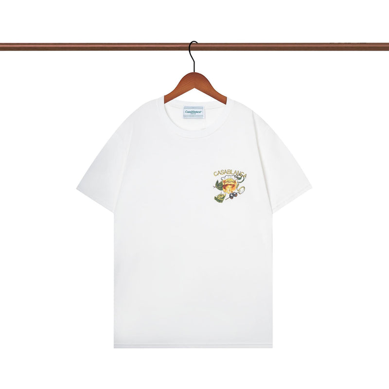 Casablanca T Shirts Fashion Casual Crew Neck Tee