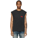 Purple Brand Distressed Tank T Shirts Distressed Sleeveless T-shirt Vest