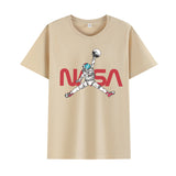 Basketball Sports T Shirt Summer Cotton Short Sleeve T-Shirt Male Loose Student