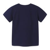 Boy T Shirt Boy's Short-Sleeved T-shirt Knitted Cotton Summer Children All-Match round Neck