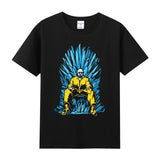 Heisenberg T Shirt Summer round Neck Short Sleeve T-shirt Men's Deadly Poison Master Gusi Heisenberg