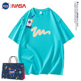 Nasa T Shirt Short-Sleeved T-Shirt Men'S Summer Loose