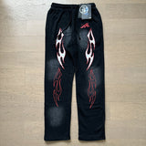 Mens trendy Hoodie & Pants autumn wash make old hoodies sweater