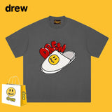 Drew T Shirts Graffiti Fashion Brand Printing T-shirt