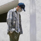 MIJKO Mens Jacket Plaid Unisex Jacket