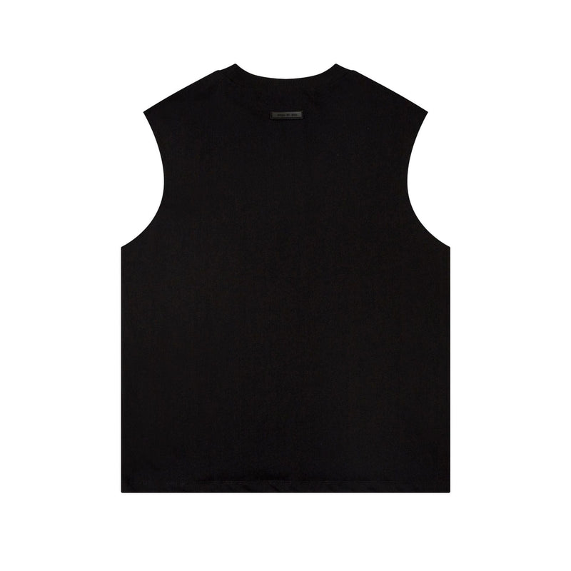Fog Essentials tank spring summer FOG letter crew neck vest