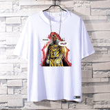 Basketball Sports T Shirt Summer Loose Short Sleeves T-Shirt Male Student Basketball Sports Lakers James