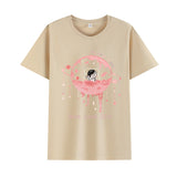 Basketball Sports T Shirt Summer Astronaut Short Sleeve T-Shirt Men And Women Loose