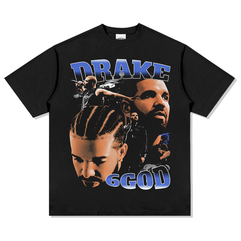Drake T Shirts Hip Hop Loose T Shirts