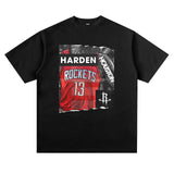 Nba T Shirt Basketball Jersey Printing Short Sleeve T-shirt Top Fashion Brand Men and Women